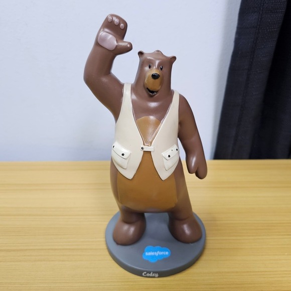 Other - Salesforce Codey the Bear Figure Statue Promo